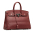 Hermès B Hermès Red Bordeaux Calf Leather Togo Birkin 35 France