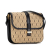 Saint Laurent B Saint Laurent Brown Beige Canvas Fabric Small Le Monogramme Crossbody Italy