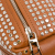 Burberry B Burberry Brown Calf Leather Studded Cosmetic Pouch China