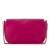 Christian Dior AB Dior Purple Magenta Calf Leather skin Cannage Diorling Wallet on Chain Italy