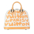 Louis Vuitton B Louis Vuitton White with Brown Beige Calf Leather Stephen Sprouse Graffiti Alma MM France