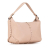 Bottega Veneta AB Bottega Veneta Pink Calf Leather Intrecciato-Trimmed Cervo Satchel Italy