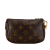 Louis Vuitton B Louis Vuitton Brown Monogram Canvas Canvas Monogram Mini Pochette Accessoires France