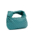 Bottega Veneta AB Bottega Veneta Blue Turquoise Calf Leather Mini Intrecciato Jodie Italy