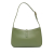 Saint Laurent AB Saint Laurent Green Olive Green Calf Leather Le 5 a 7 Bag Italy