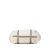 Chloé B Chloé White Ivory Straw Natural Material and Canvas Tote Bag Italy