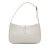 Saint Laurent AB Saint Laurent White Calf Leather Le 5 a 7 Bag Italy