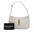 Saint Laurent AB Saint Laurent White Calf Leather Le 5 a 7 Bag Italy