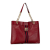 Gucci B Gucci Red Calf Leather Large Rajah Tote Bag Italy