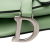 Christian Dior AB Dior Green Light Green Calf Leather Mini Saddle Bag Italy