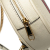 Gucci AB Gucci White Calf Leather Mini Ophidia Round Backpack Italy