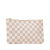 Louis Vuitton B Louis Vuitton White Damier Canvas Canvas Damier Azur Neverfull MM Pouch France