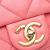 Chanel AB Chanel Pink Lambskin Leather Leather Mini Quilted Lambskin Funky Town Flap Italy