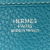 Hermès AB Hermès Blue Turquoise Calf Leather Clemence Evelyne III PM France