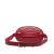 Gucci AB Gucci Red Calf Leather GG Marmont Matelasse Belt Bag Italy