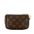 Louis Vuitton AB Louis Vuitton Brown Monogram Canvas Canvas Monogram Mini Pochette Accessoires France