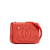 Chanel B Chanel Red Lambskin Leather Leather Lambskin CC Mania Flap Italy