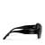 Chanel B Chanel Black N/a Plastic CC Square Tinted Sunglasses Italy