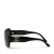 Chanel B Chanel Black N/a Plastic CC Square Tinted Sunglasses Italy