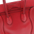 Celine B Celine Red Calf Leather Micro Luggage Tote France