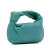 Bottega Veneta AB Bottega Veneta Blue Turquoise Calf Leather Mini Intrecciato Jodie Italy