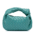 Bottega Veneta AB Bottega Veneta Blue Turquoise Calf Leather Mini Intrecciato Jodie Italy