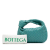 Bottega Veneta AB Bottega Veneta Blue Turquoise Calf Leather Mini Intrecciato Jodie Italy