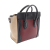 Celine B Celine Red with Black Calf Leather Nano Tricolor Luggage Tote Italy