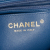 Chanel B Chanel Blue Lambskin Leather Leather Mini Rectangular Classic Chevron Lambskin Single Flap Italy