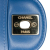 Chanel B Chanel Blue Lambskin Leather Leather Mini Rectangular Classic Chevron Lambskin Single Flap Italy