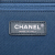 Chanel B Chanel Blue Navy Canvas Fabric Medium CC Double Face Deauville Satchel Italy