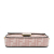 Fendi AB Fendi Pink Light Pink Canvas Fabric Zucca Embroidered Baguette Satchel Italy