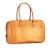 Hermès AB Hermès Orange Goatskin Leather Metallic Chevre Coromandel Plume Elan 28 France