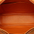 Hermès AB Hermès Orange Goatskin Leather Metallic Chevre Coromandel Plume Elan 28 France