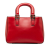 Fendi AB Fendi Red Calf Leather Small Glacier FF Tote Italy