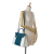 Hermès AB Hermès Blue with White Calf Leather Bicolor Epsom Kelly Flag Sellier 32 France