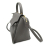 Celine B Celine Gray Calf Leather Mini Belt Satchel Italy