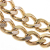 Chanel B Chanel Gold Gold Plated Metal CC Triple Chain Belt France