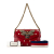 Gucci B Gucci Red Calf Leather Mini Queen Margaret Broadway Satchel Italy