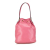 Prada AB Prada Pink Calf Leather Mini Soft Drawstring Bucket Bag Italy