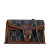 Gucci B Gucci Blue with Brown Denim Fabric Super Mini GG Dionysus Crossbody Italy