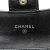 Chanel B Chanel Black Lambskin Leather Leather Mini Quilted Lambskin Clutch On Chain Italy