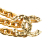 Chanel AB Chanel Gold Gold Plated Metal CC Triple Chain Belt France