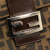 Fendi B Fendi Brown Canvas Fabric Zucca Baguette Italy