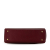 Cartier B Cartier Red Bordeaux Calf Leather Must de Cartier Turn Lock Handbag