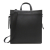 Fendi B Fendi Black Calf Leather Medium Roma Go To Shopper Satchel Italy