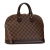 Louis Vuitton AB Louis Vuitton Brown Damier Canvas Canvas Damier Ebene Alma PM France