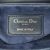 Christian Dior AB Dior Blue Navy Calf Leather Mini Saddle Bag Italy