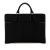 Burberry B Burberry Black Nylon Fabric Tonal Check Business Bag