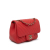 Chanel AB Chanel Red Lambskin Leather Leather Mini Square Classic Chevron Lambskin Flap Italy